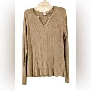 Armani Exchange Beige Knit Top